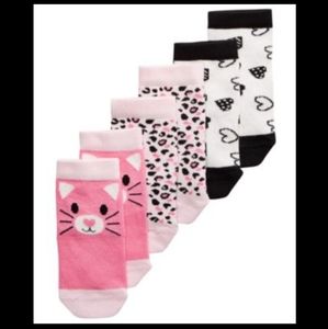 First Impressions Baby Girls 3-Pk. Printed Socks Sea Lily 6-12 months